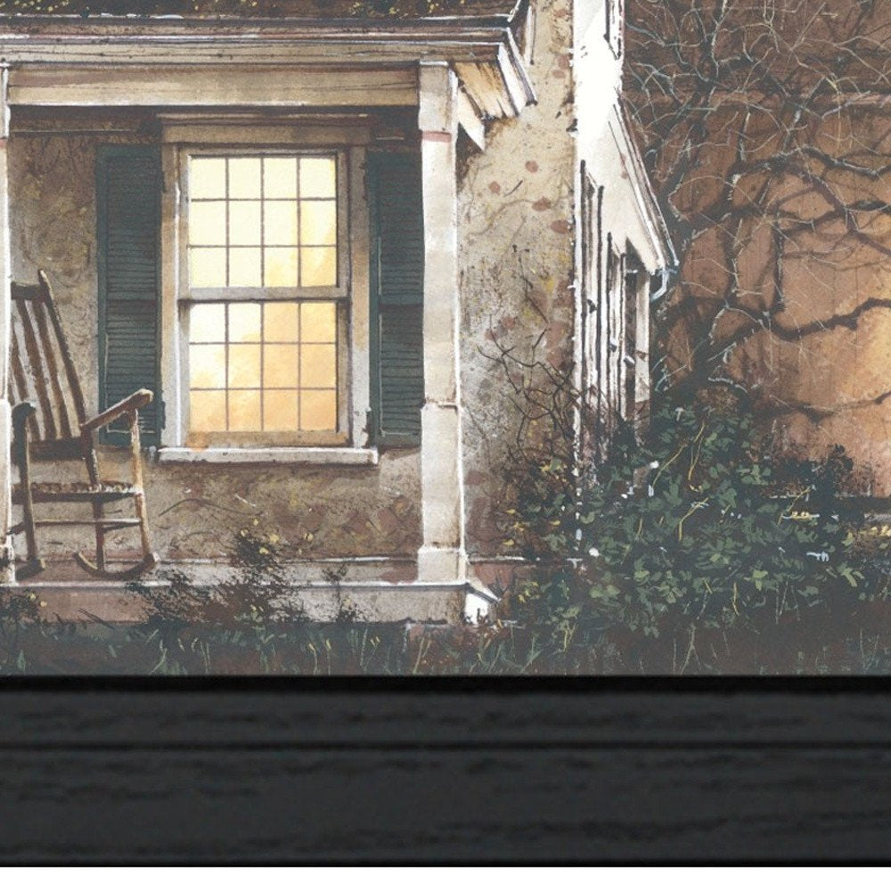 Approaching Dusk Black Framed Print Wall Art HomeRoots