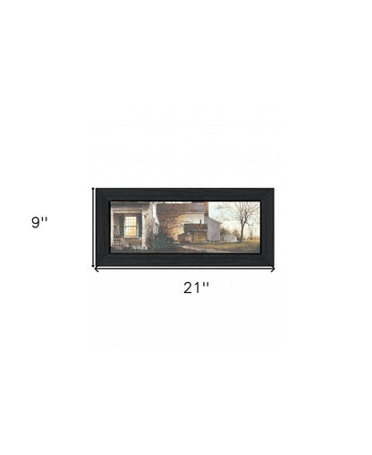 Approaching Dusk Black Framed Print Wall Art HomeRoots