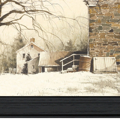 Back Door Black Framed Print Wall Art HomeRoots