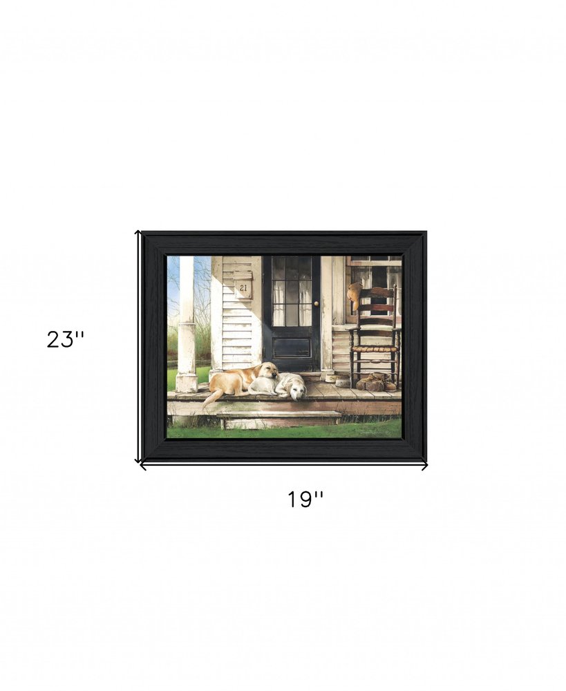 Chase and Molly Black Framed Print Wall Art HomeRoots