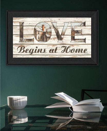 Hope and Dreams 1 Black Framed Print Wall Art HomeRoots
