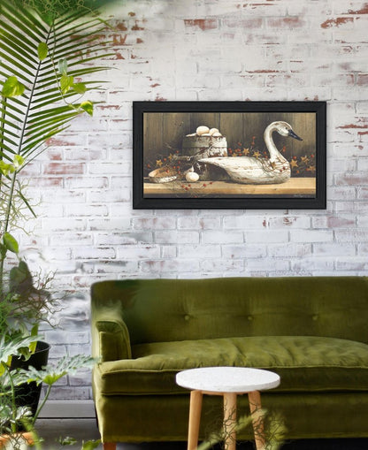 Country Charm Black Framed Print Wall Art HomeRoots
