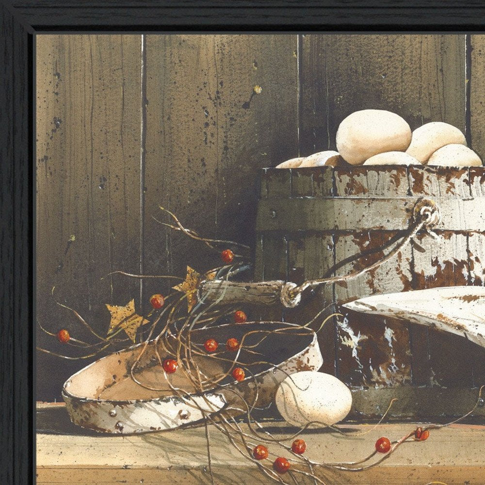 Country Charm Black Framed Print Wall Art — view 3
