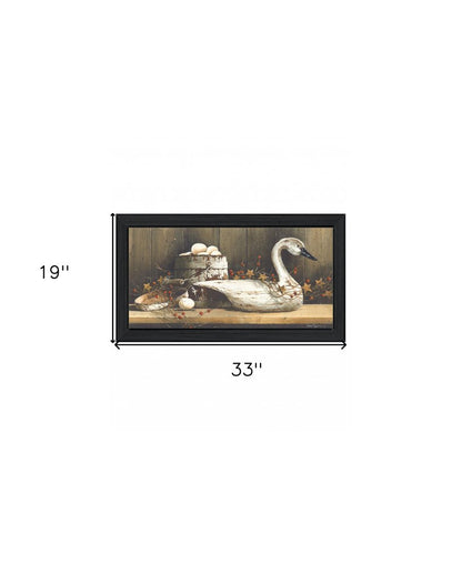 Country Charm Black Framed Print Wall Art HomeRoots