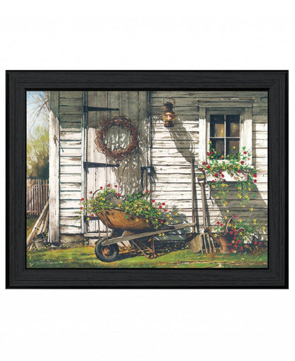 Spring Cleaning 3 Black Framed Print Wall Art HomeRoots