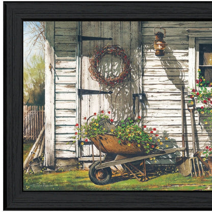 Spring Cleaning 3 Black Framed Print Wall Art HomeRoots