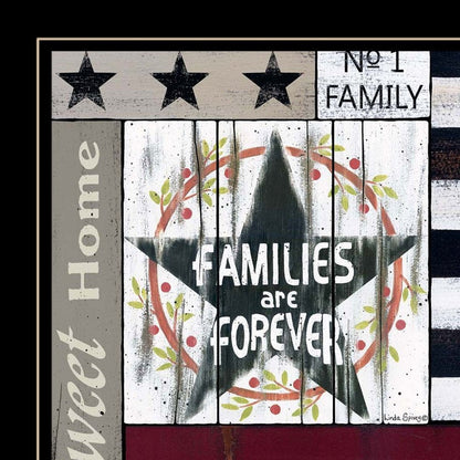 Families are Forever 4 Black Framed Print Wall Art HomeRoots