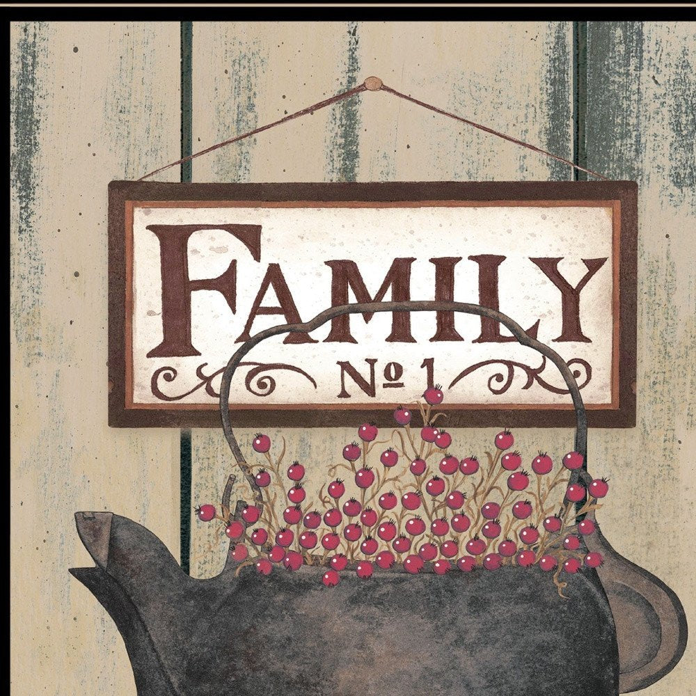 FAMILY NO1 Black Framed Print Wall Art — view 3