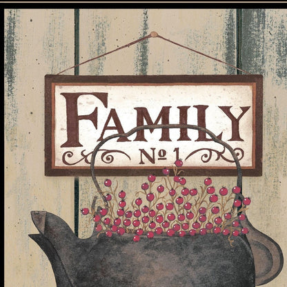 FAMILY NO1 Black Framed Print Wall Art HomeRoots