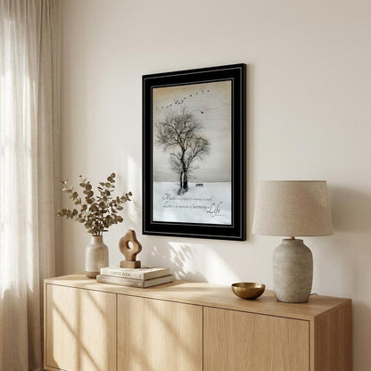 Harmony 2 Black Framed Print Kitchen Wall Art HomeRoots