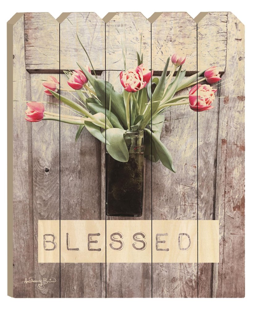 Blessed Tulips Unframed Print Wall Art — view 1