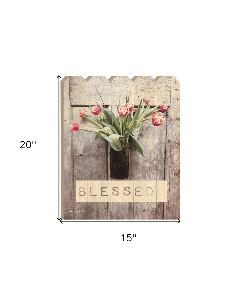 Blessed Tulips Unframed Print Wall Art — view 2