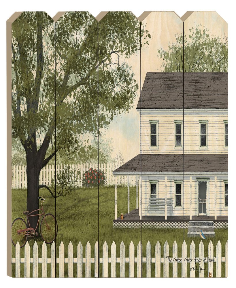 Green Green Grass of Home Unframed Print Wall Art — view 1