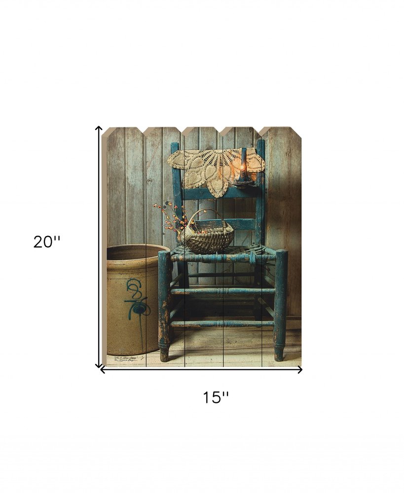 This Old Chair Unframed Print Wall Art HomeRoots