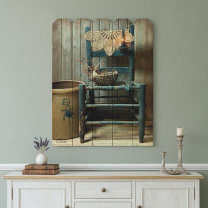 This Old Chair Unframed Print Wall Art HomeRoots