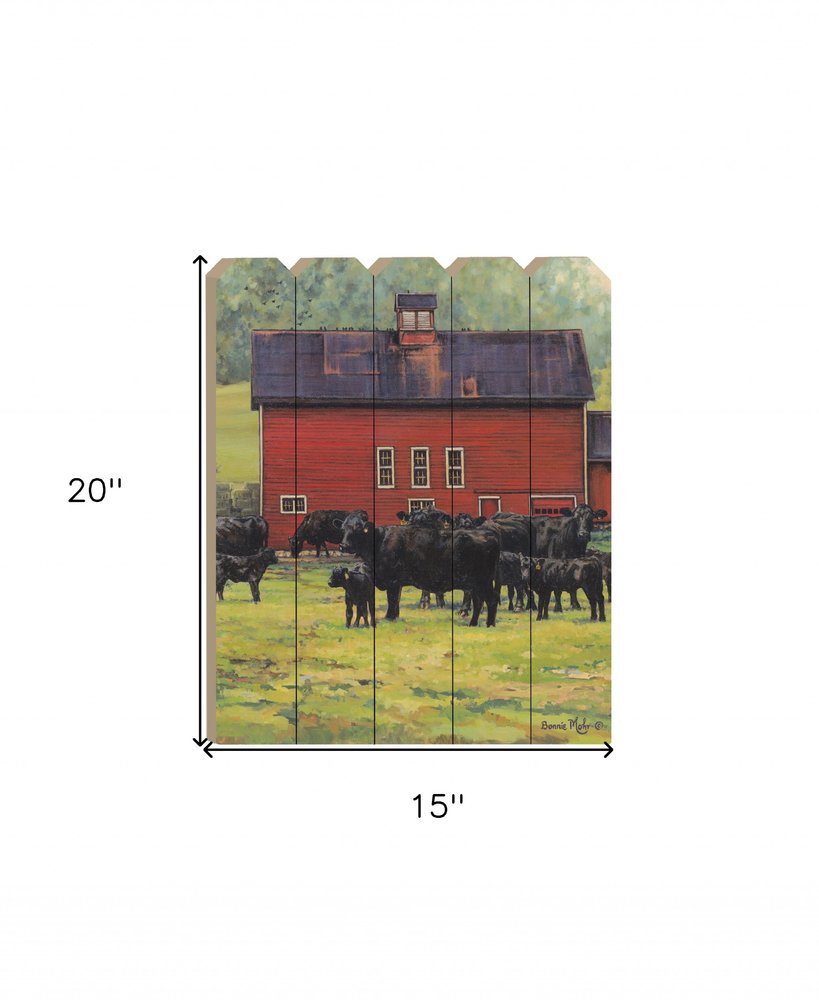 By the Red Barn Unframed Print Wall Art — view 5