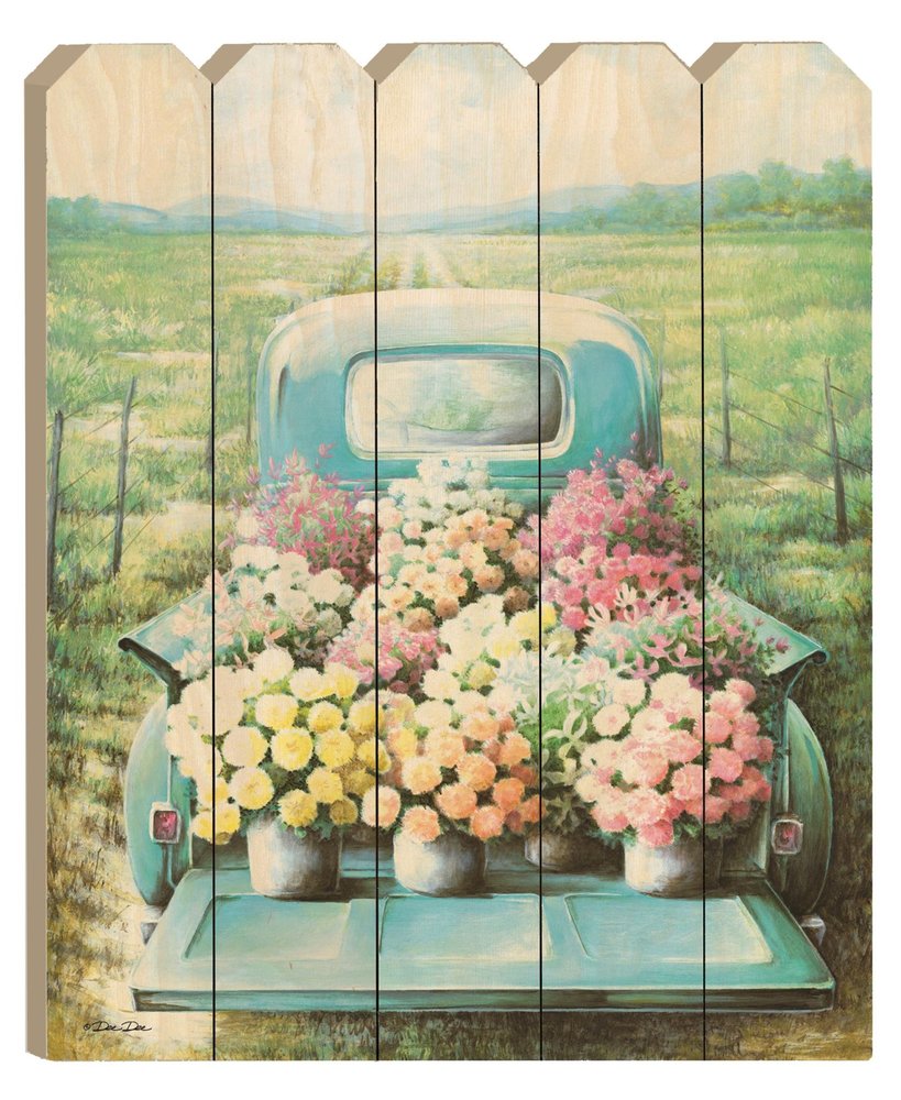 Flowers for Sale 1 Unframed Print Wall Art — view 1