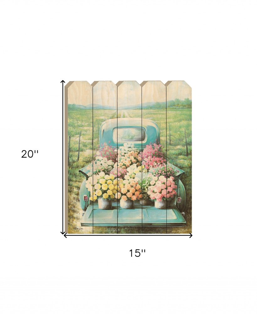 Flowers for Sale 1 Unframed Print Wall Art HomeRoots