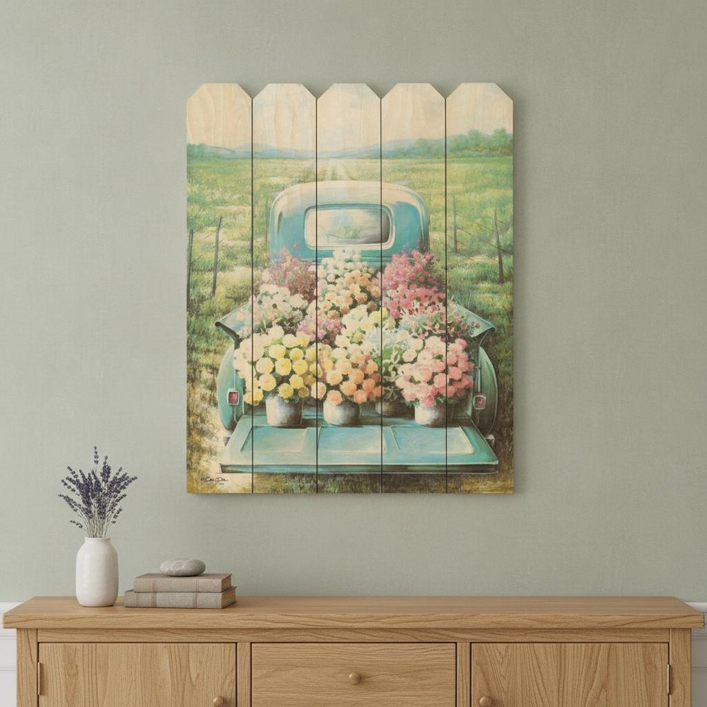 Flowers for Sale 1 Unframed Print Wall Art HomeRoots