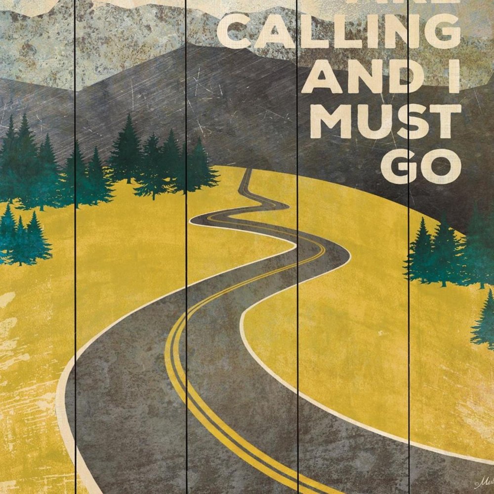 The Mountains are Calling Unframed Print Wall Art — view 10