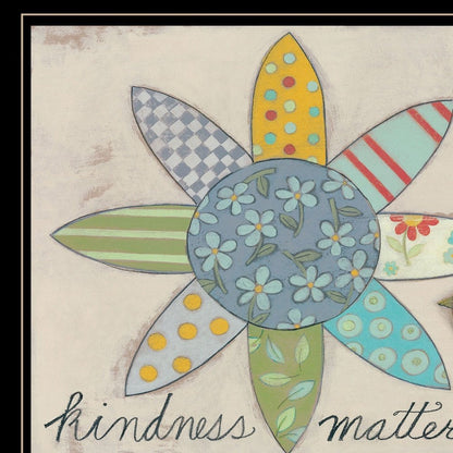 Kindness Matters 2 Black Framed Print Wall Art HomeRoots