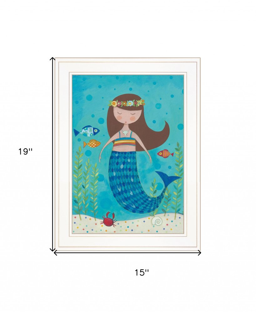 Under the Sea 3 White Framed Print Wall Art HomeRoots