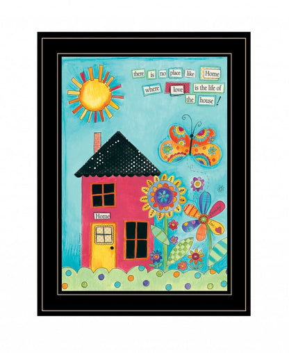 No Place Like Home 2 Black Framed Print Wall Art HomeRoots
