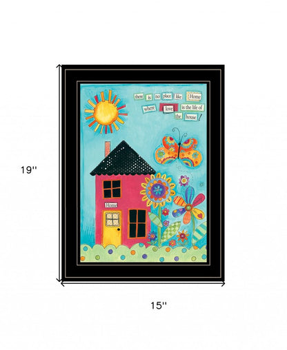 No Place Like Home 2 Black Framed Print Wall Art HomeRoots