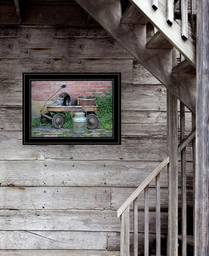 Milk Wagon 2 White Framed Print Wall Art HomeRoots