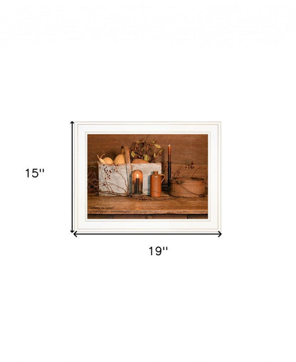 Gathering The Harvest 2 White Framed Print Kitchen Wall Art HomeRoots
