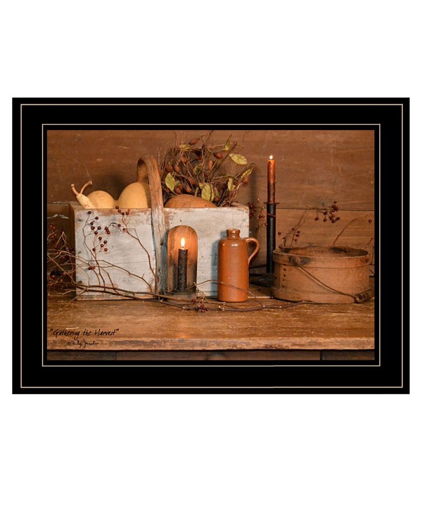 Gathering The Harvest 2 White Framed Print Kitchen Wall Art HomeRoots