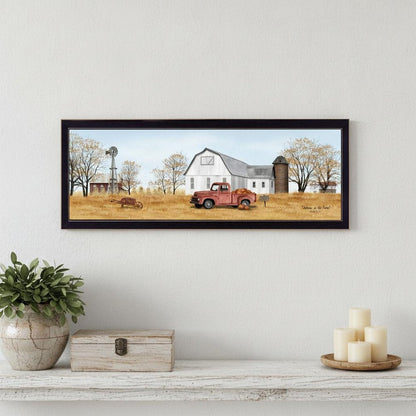 Autumn on the Farm Black Framed Print Wall Art HomeRoots