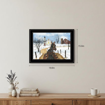 Sleigh Bells Ring 2 White Framed Print Wall Art HomeRoots