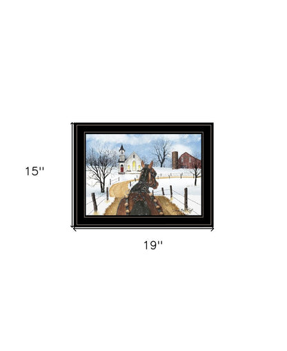 Sleigh Bells Ring 2 White Framed Print Wall Art HomeRoots