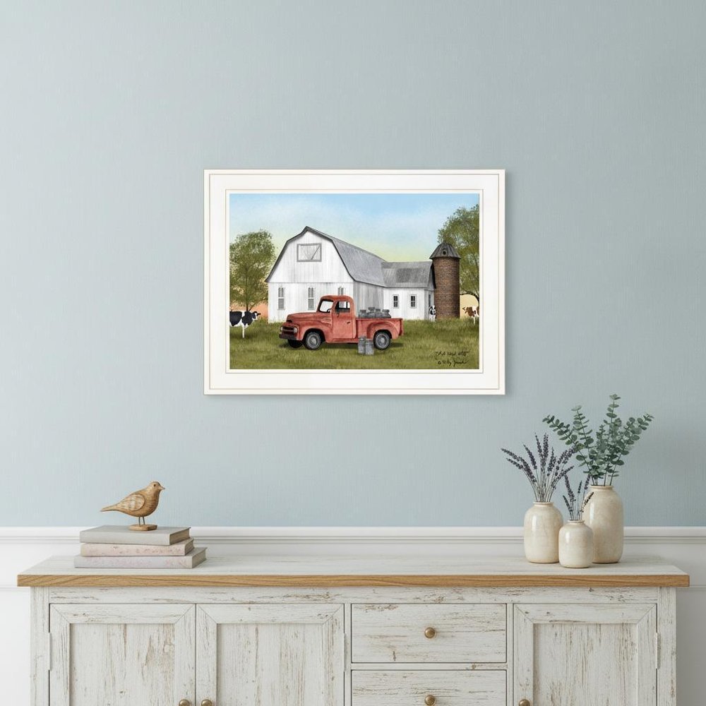 YAll Need Milk 2 White Framed Print Wall Art — view 4