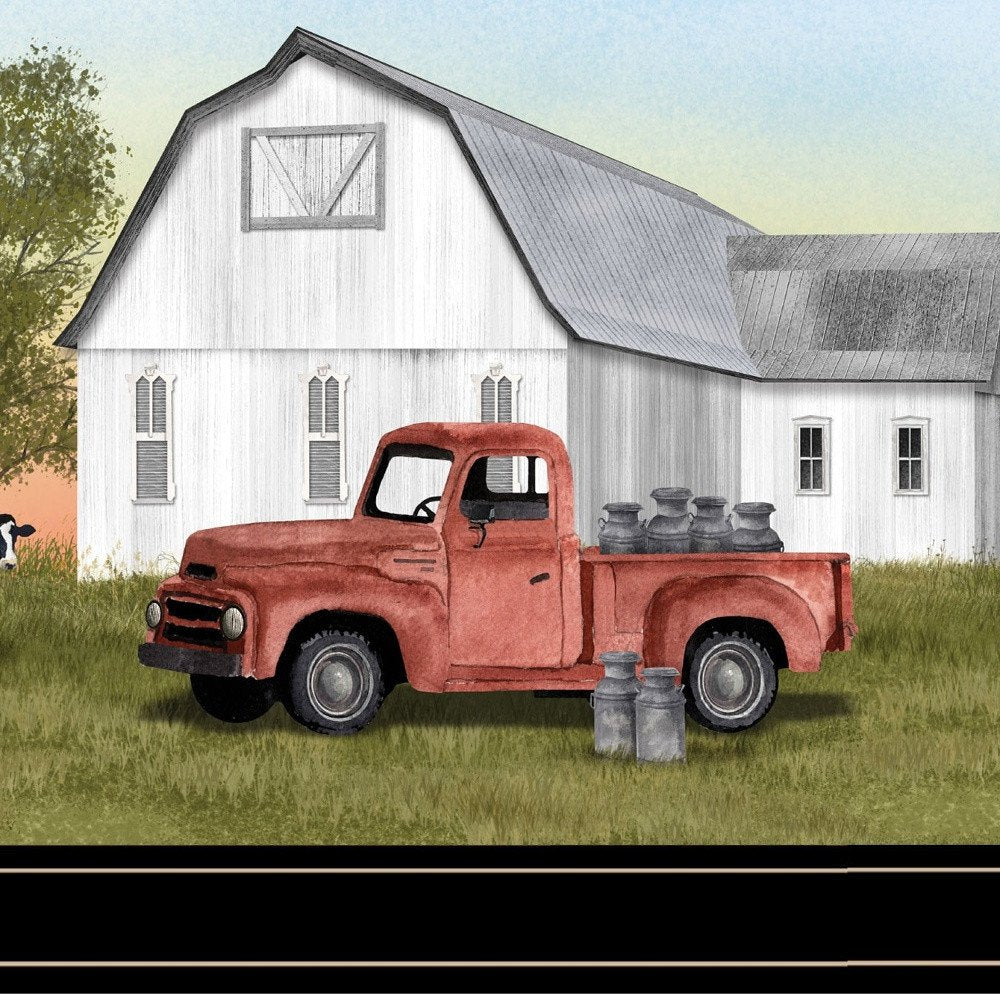 YAll Need Milk 3 Black Framed Print Wall Art — view 4
