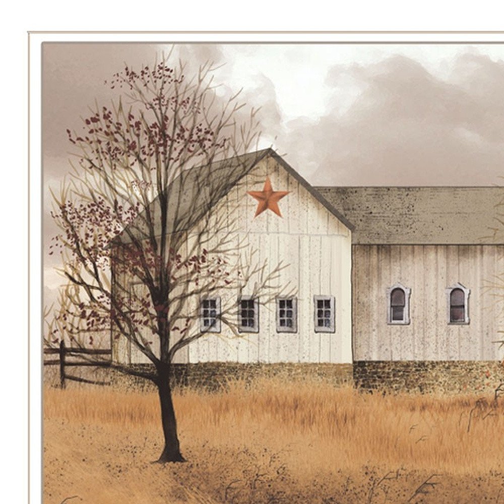 Peaceful Homestead 1 White Framed Print Wall Art HomeRoots