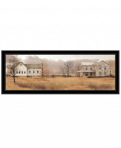 Peaceful Homestead 1 White Framed Print Wall Art HomeRoots