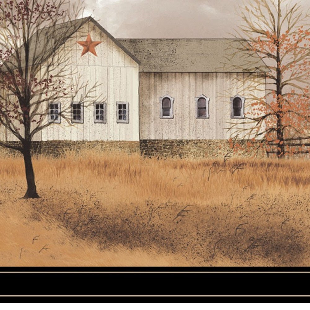 Peaceful Homestead 1 White Framed Print Wall Art — view 7