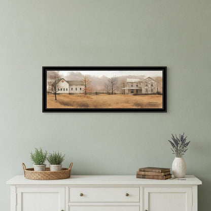 Peaceful Homestead 1 White Framed Print Wall Art HomeRoots