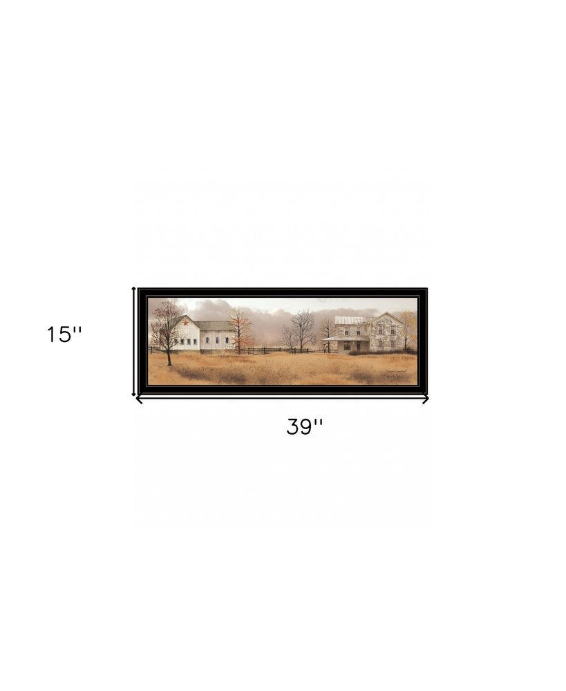 Peaceful Homestead 1 White Framed Print Wall Art — view 8