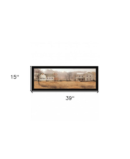 Peaceful Homestead 1 White Framed Print Wall Art HomeRoots