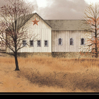 Peaceful Homestead 1 White Framed Print Wall Art HomeRoots