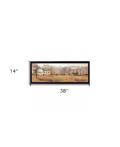Peaceful Homestead 3 Black Framed Print Wall Art HomeRoots