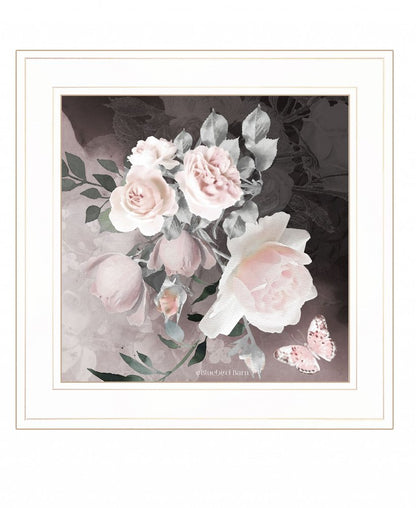 Noir Roses IV 3 White Framed Print Wall Art HomeRoots