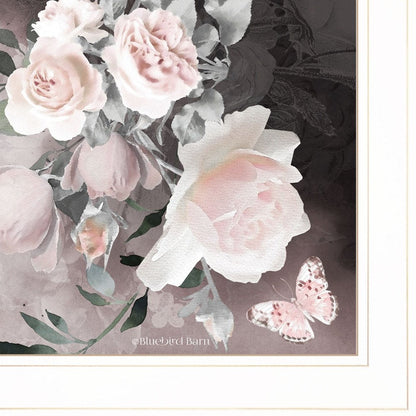 Noir Roses IV 3 White Framed Print Wall Art HomeRoots
