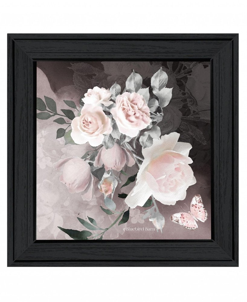 Noir Roses IV 4 Black Framed Wall Art HomeRoots