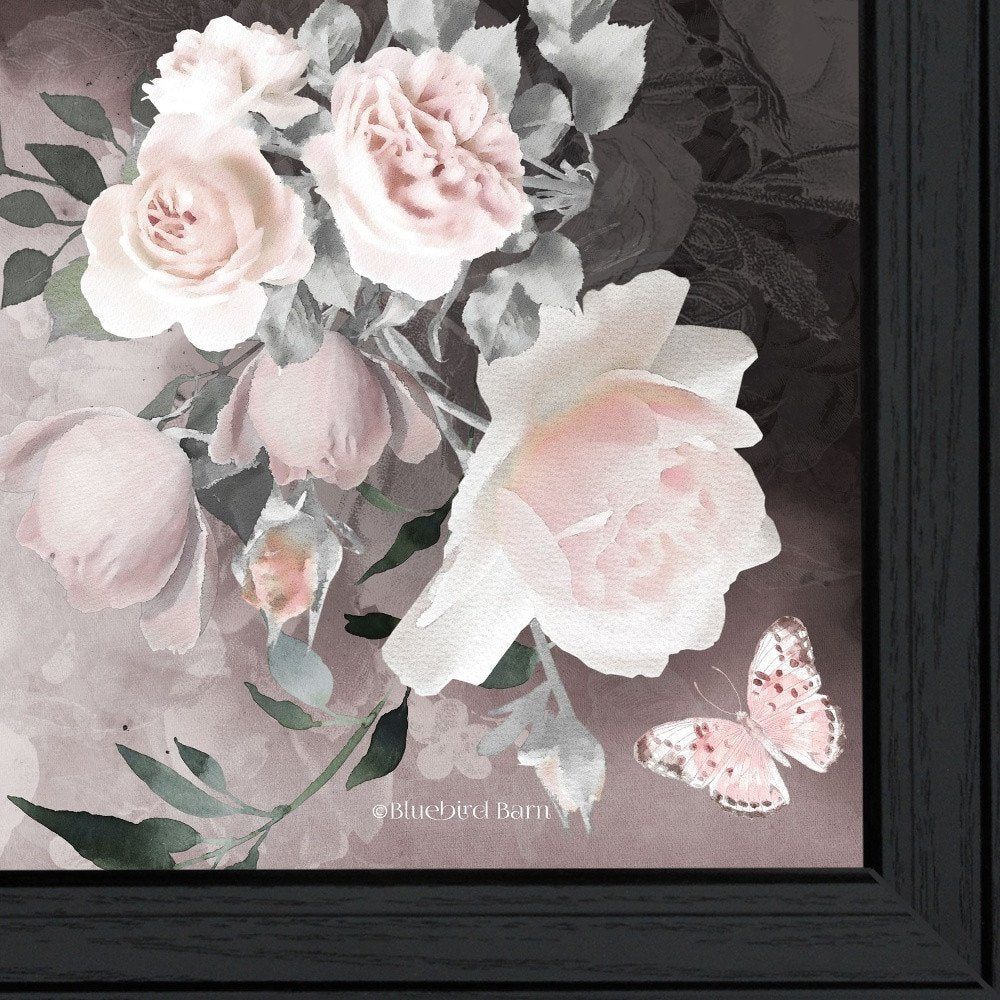 Noir Roses IV 4 Black Framed Wall Art HomeRoots