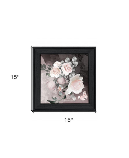 Noir Roses IV 4 Black Framed Wall Art HomeRoots