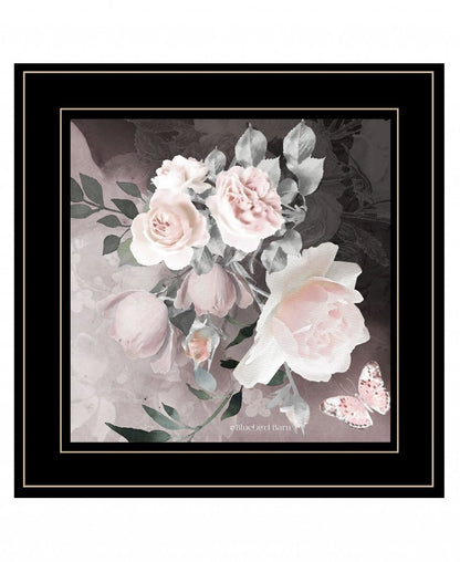 Noir Roses IV 3 White Framed Print Wall Art HomeRoots